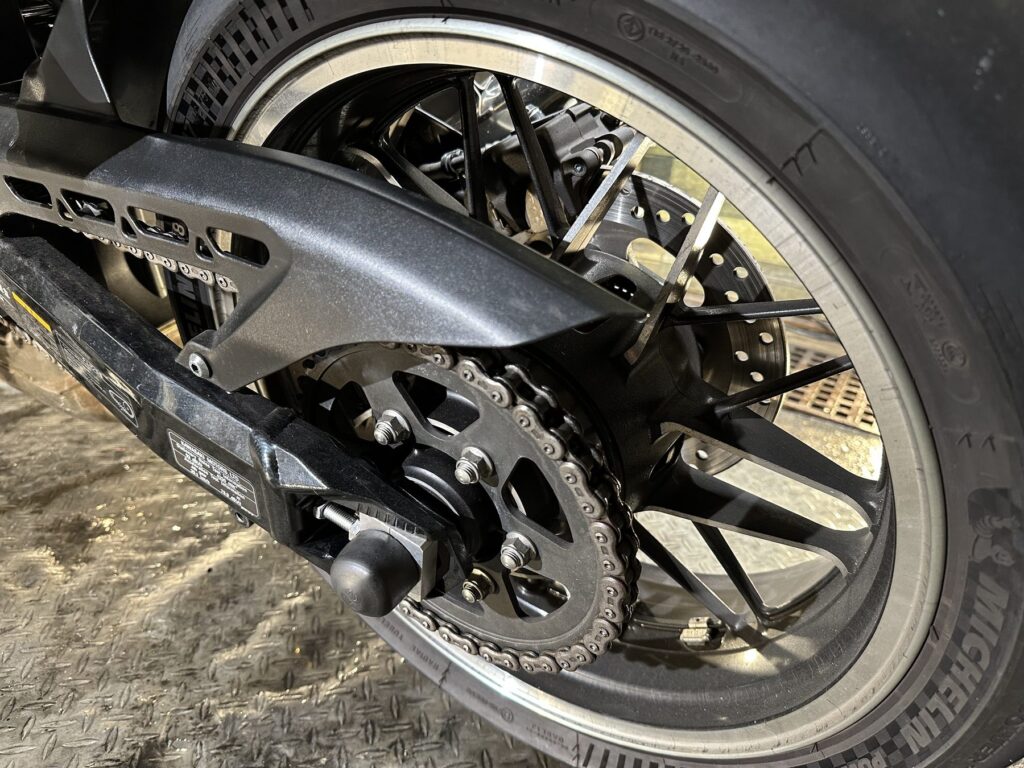 リアホイール・駆動部の施工前
